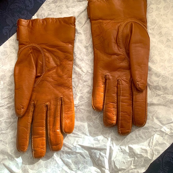 Coach leather gloves - Picture 2 of 3